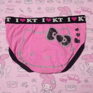 7091☆HelloKitty☆Mサイズ☆コットン　ジュニア　ショーツ