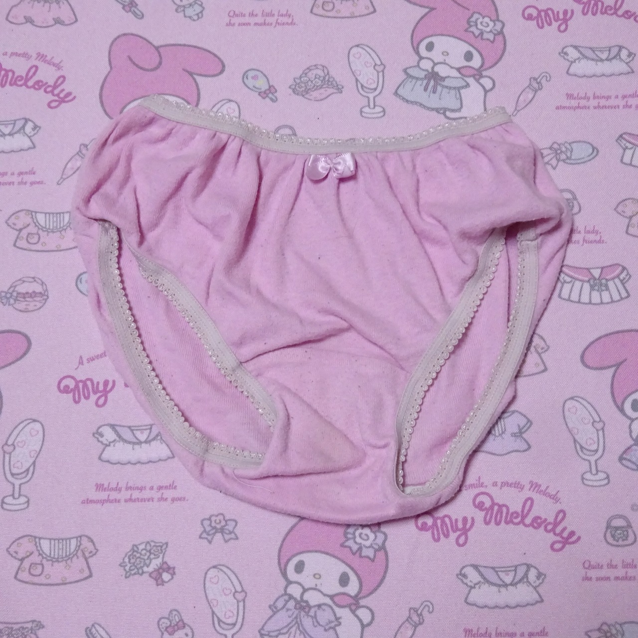 7532☆記名あり☆Mサイズ☆ コットン ジュニア ショーツ - 画像 (3)