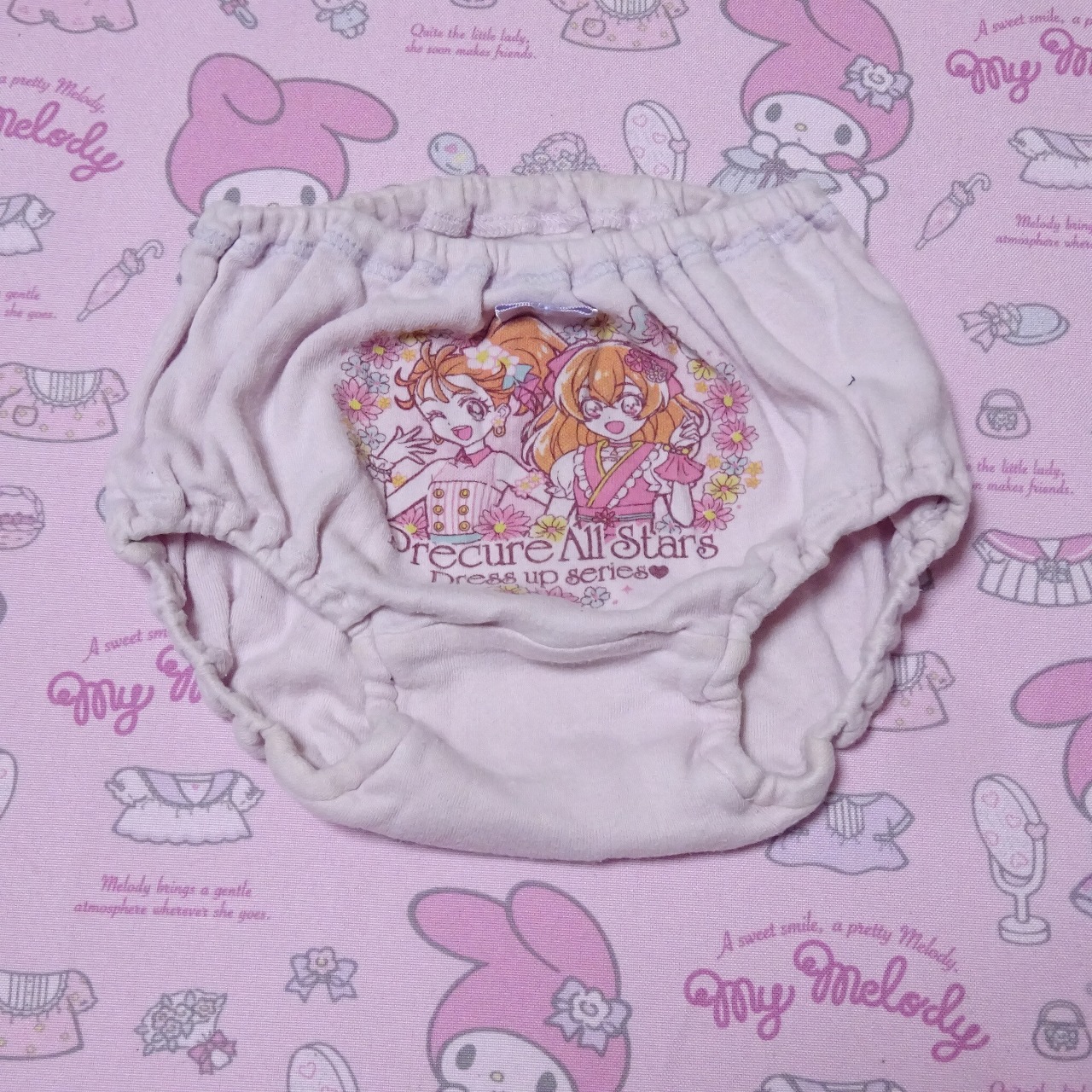 7536☆プリキュア☆記名あり☆110サイズ相当☆ コットン ジュニア ショーツ - 画像 (2)