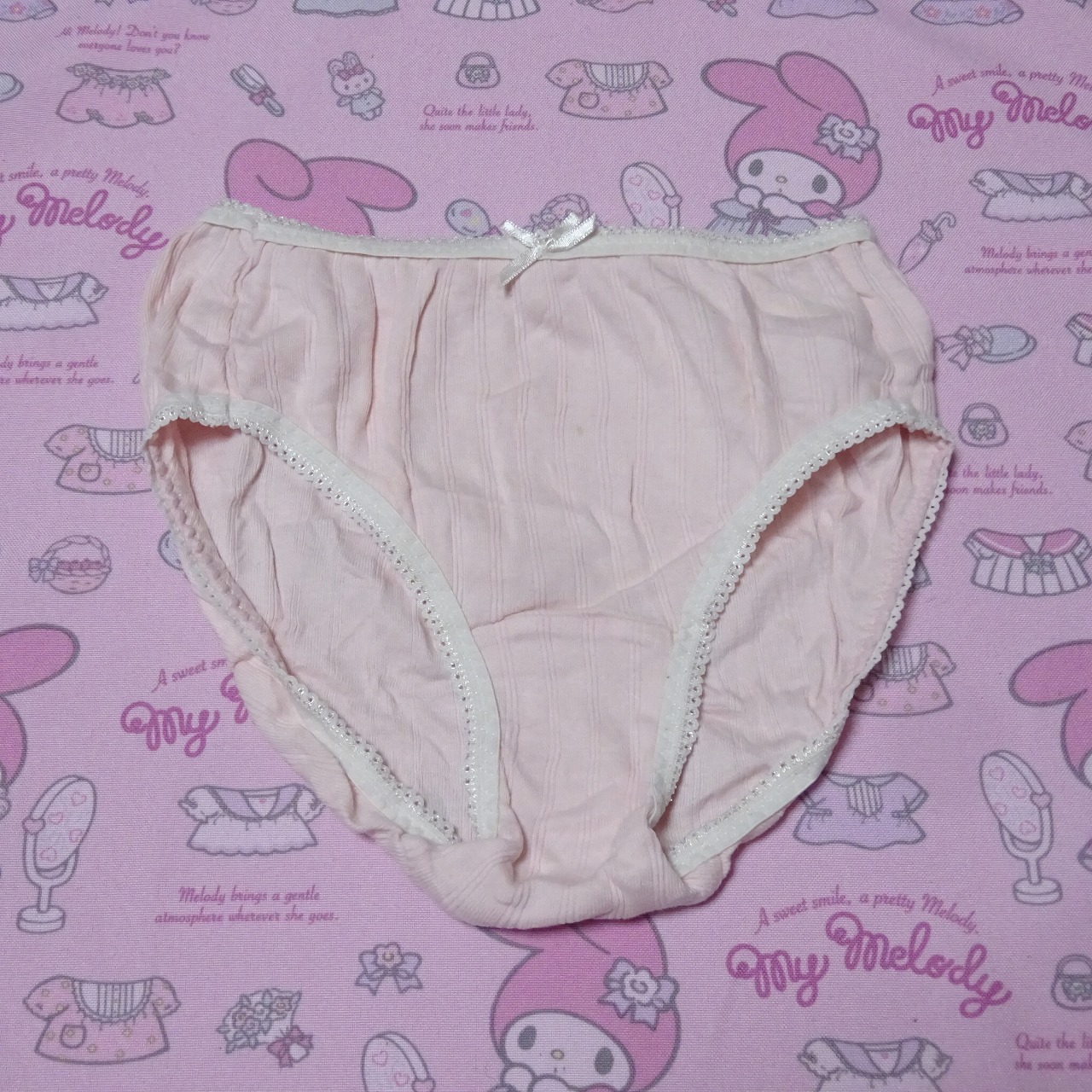 7555☆記名あり☆130サイズ☆ コットン ジュニア ショーツ - 画像 (2)