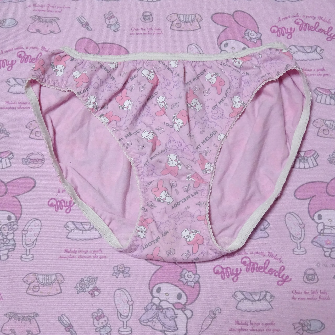 7581☆マイメロディ☆Mサイズ☆ コットン ジュニア ショーツ - 画像 (2)
