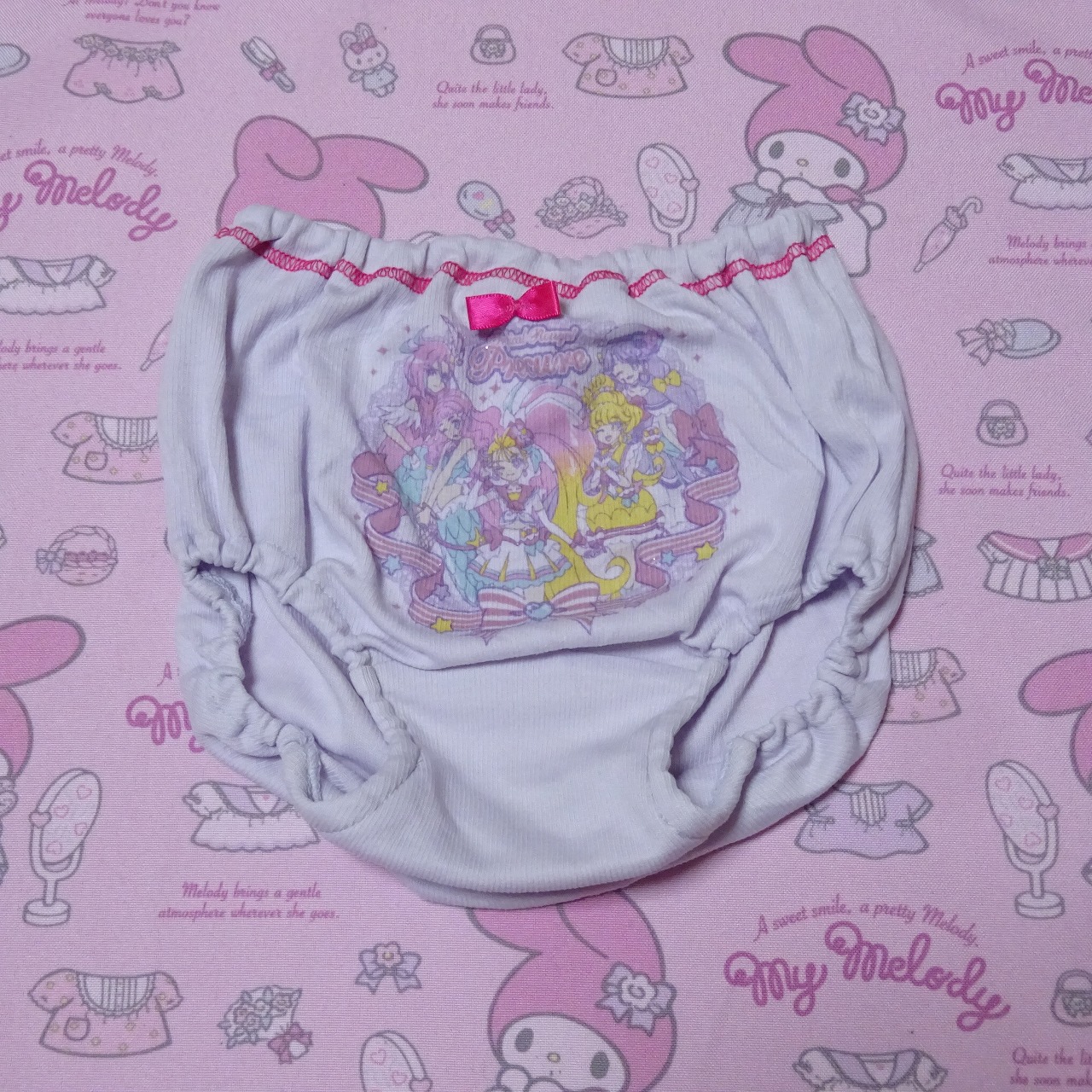 7586☆記名あり☆プリキュア☆120サイズ相当☆ コットン ジュニア ショーツ - 画像 (3)