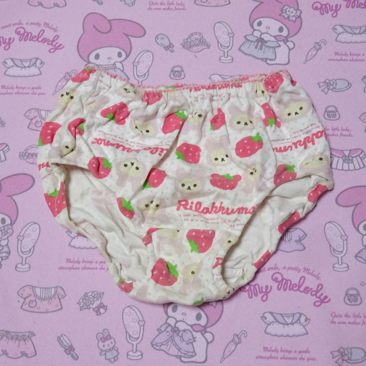 7596☆リラックマ☆130サイズ☆ コットン ジュニア ショーツ - 画像 (3)