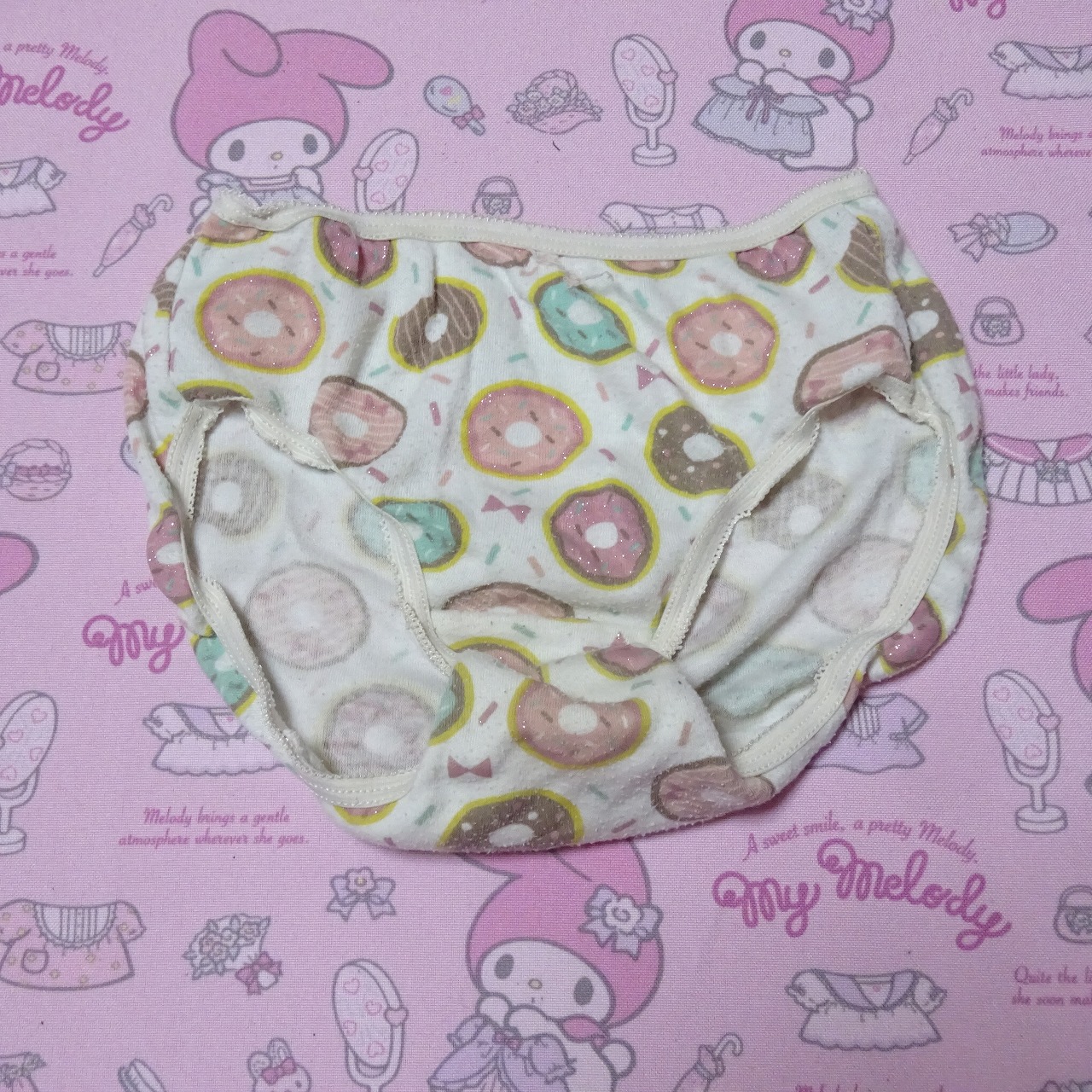 7597☆記名あり☆120サイズ☆ コットン ジュニア ショーツ - 画像 (3)