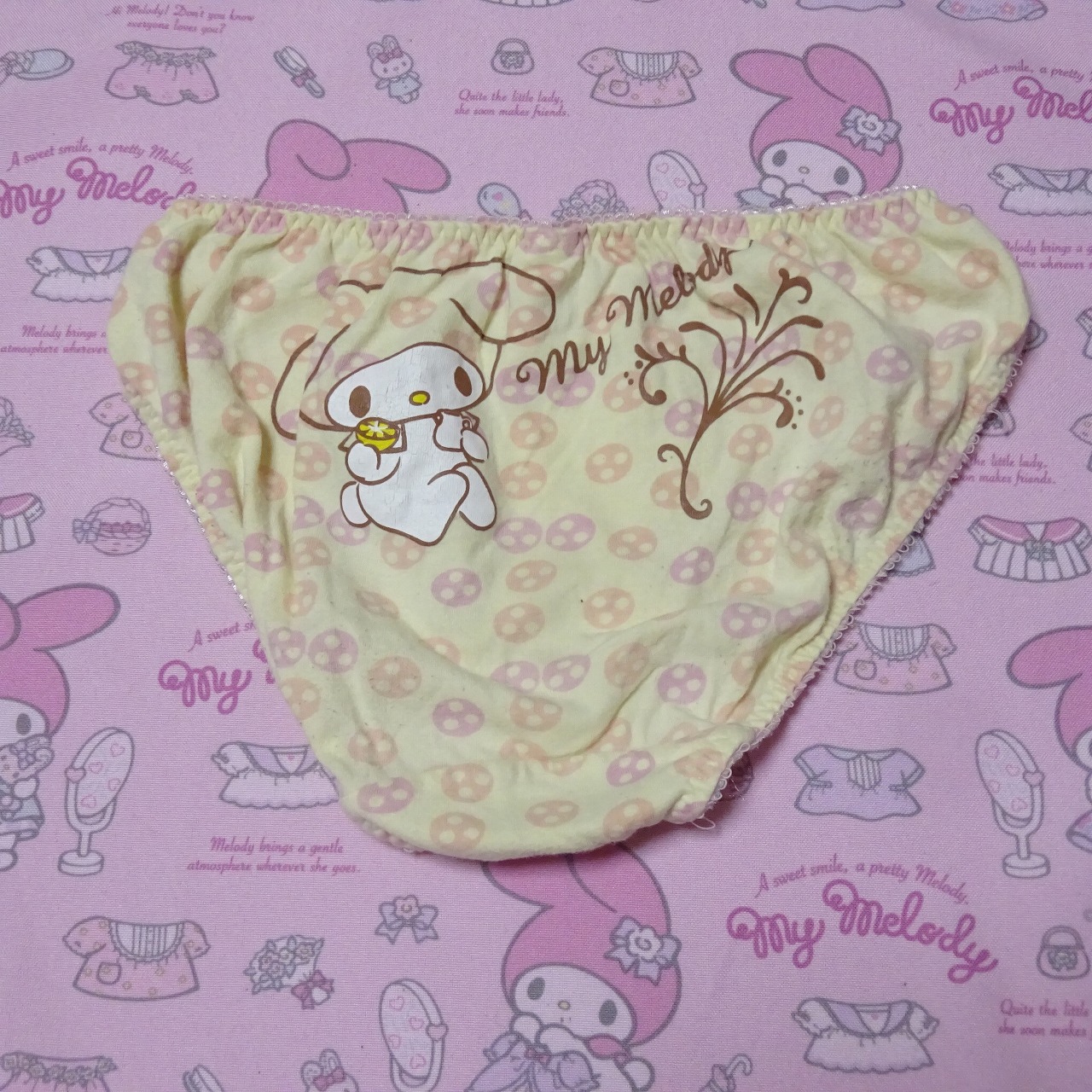 7611☆マイメロディ☆Mサイズ☆ コットン ジュニア ショーツ - 画像 (2)