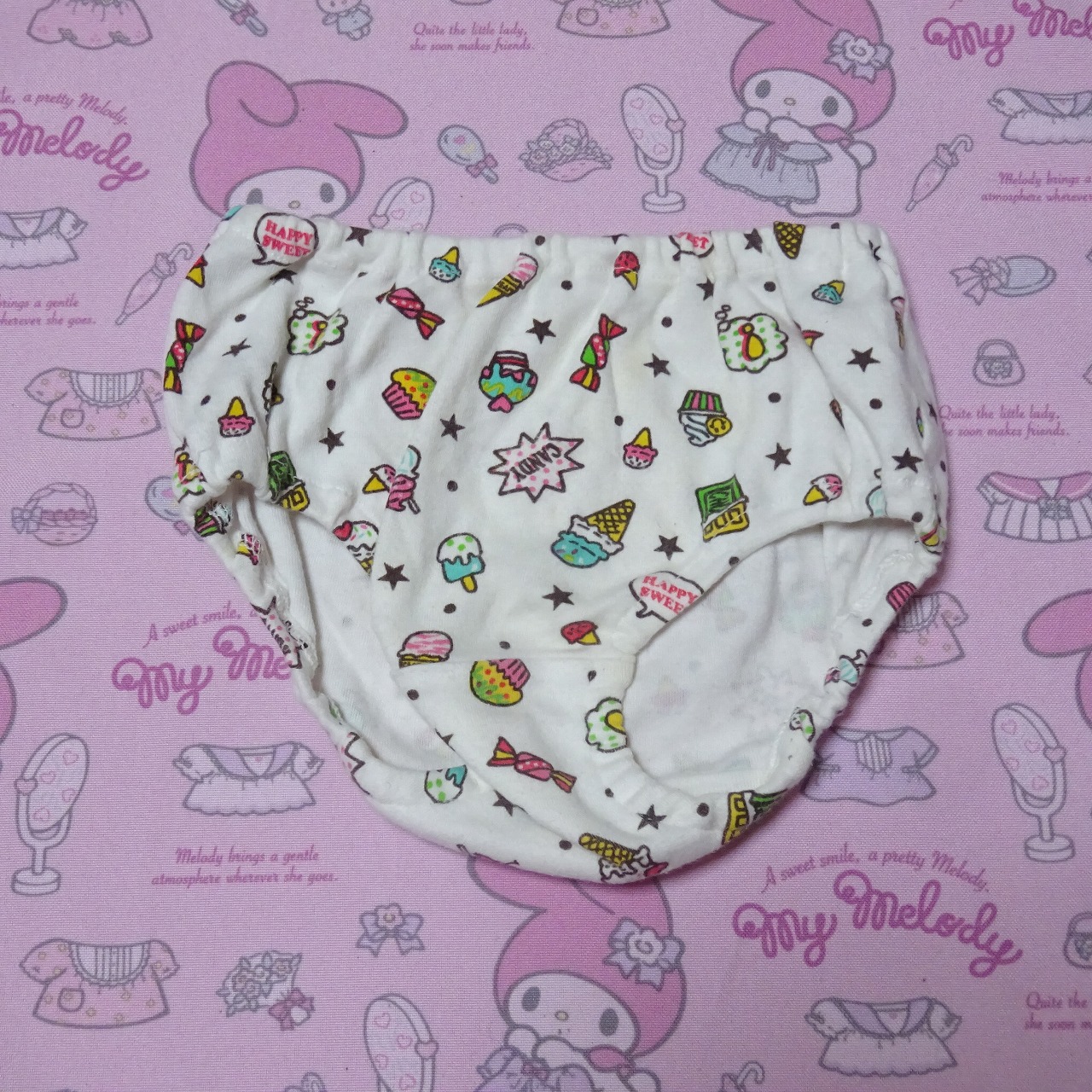 7612☆記名あり☆110サイズ☆ コットン ジュニア ショーツ - 画像 (2)