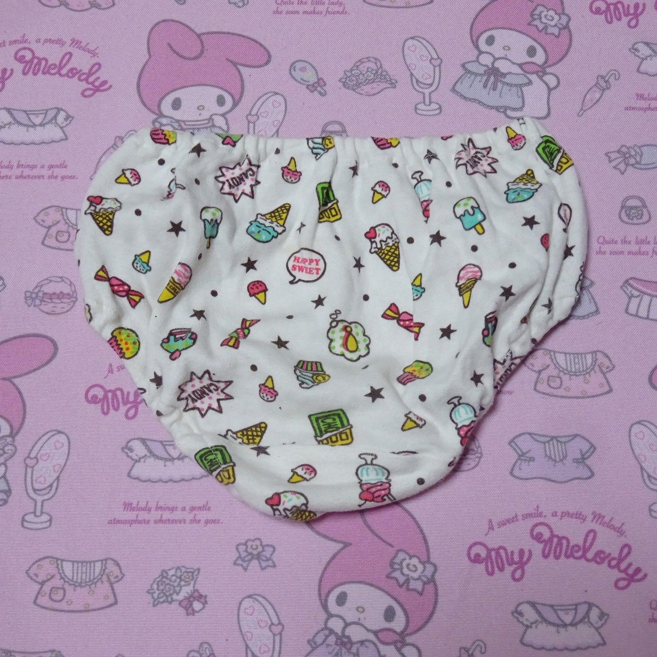 7612☆記名あり☆110サイズ☆ コットン ジュニア ショーツ - 画像 (3)