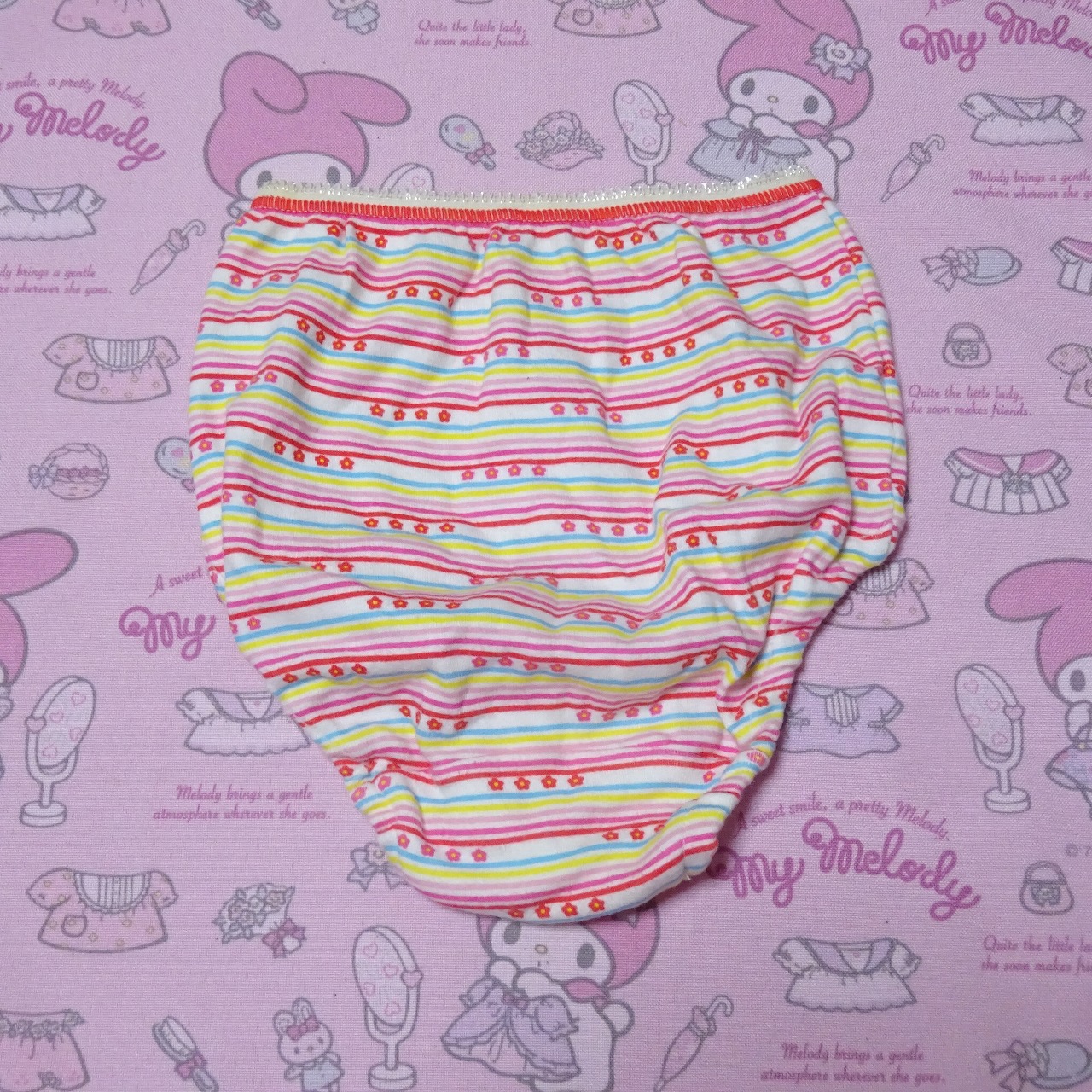 7627☆記名あり☆☆120サイズ☆ コットン ジュニア ショーツ - 画像 (3)