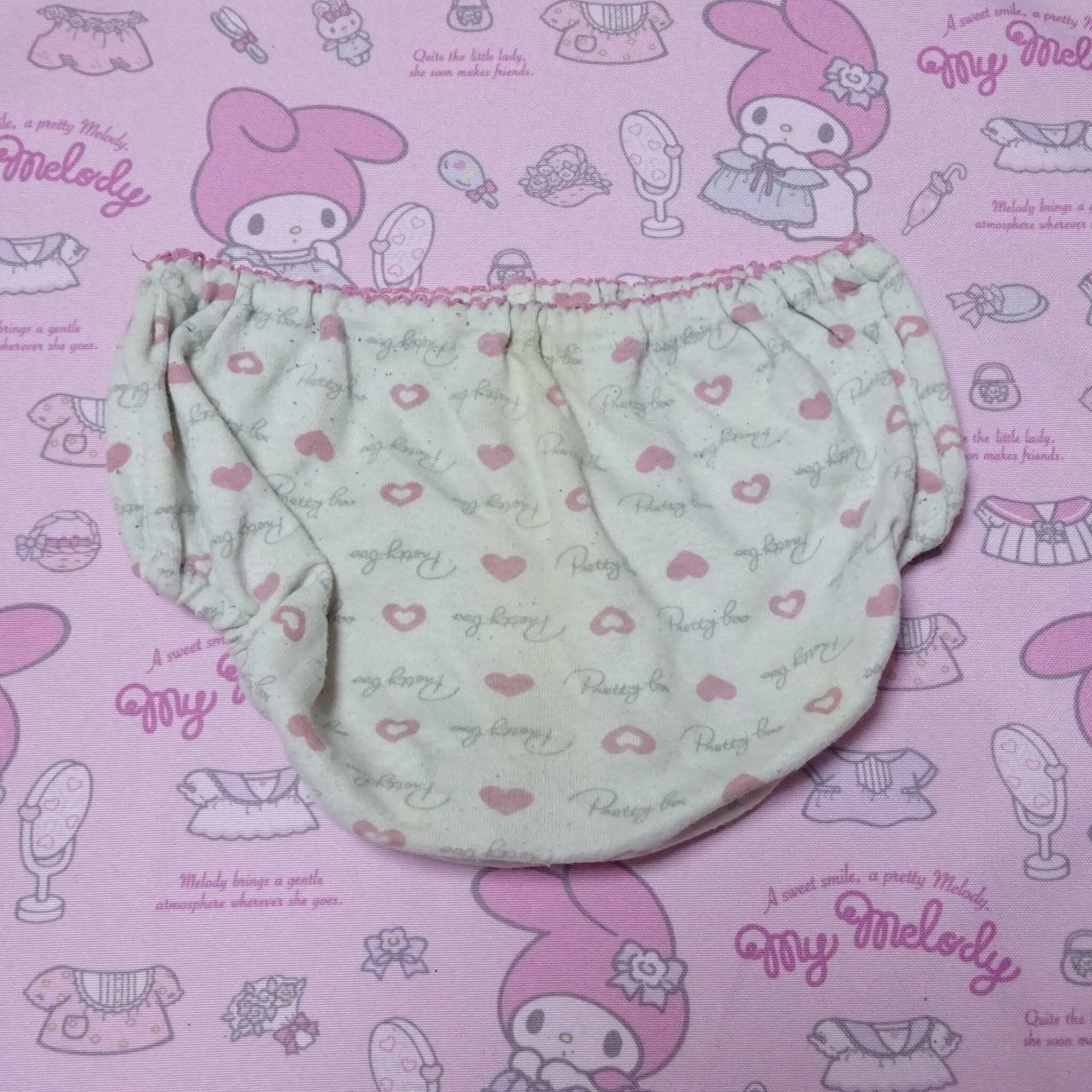 7635☆記名あり☆☆130サイズ☆ コットン ジュニア ショーツ - 画像 (3)