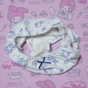 7566☆記名あり☆Hallokitty☆110サイズ☆ コットン　ジュニア　ショーツ