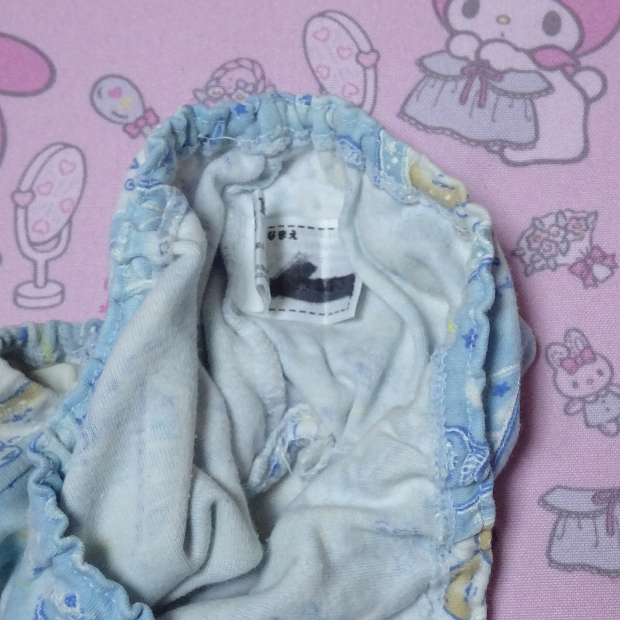 7576☆記名あり☆130サイズ☆ コットン ジュニア ショーツ - 画像 (2)