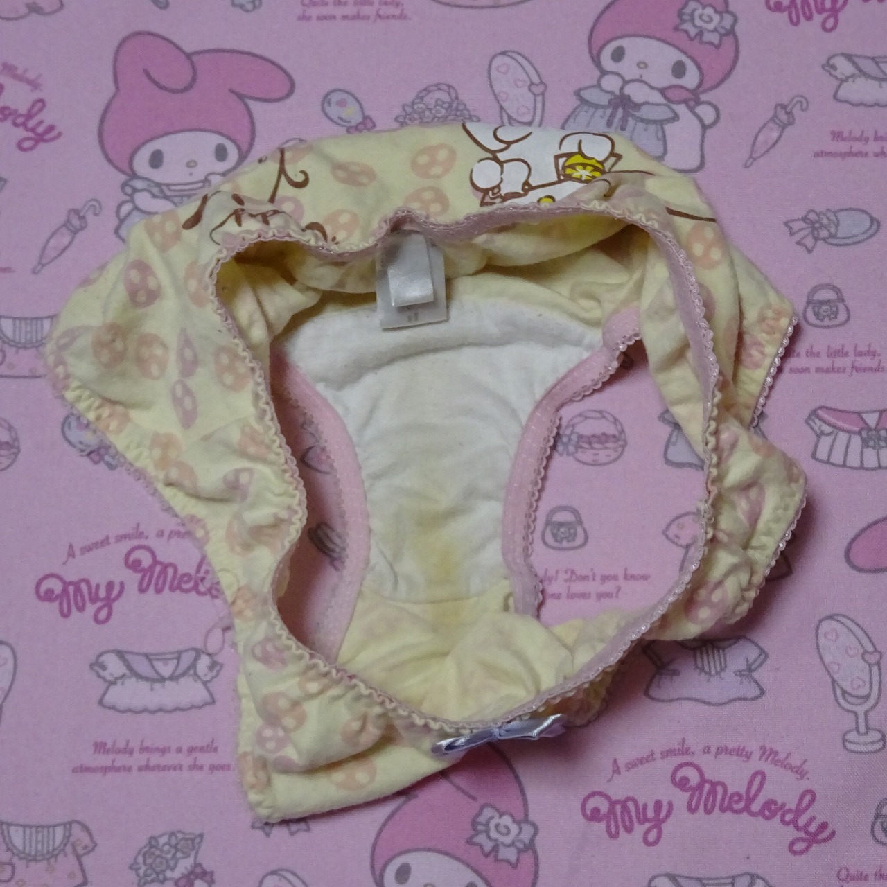 7611☆マイメロディ☆Mサイズ☆ コットン ジュニア ショーツ