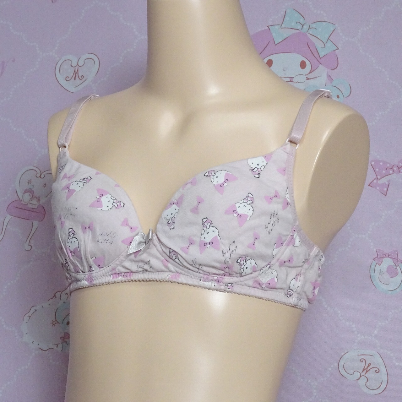 Z4225☆HelloKitty☆ティーンズブラ☆Mサイズ☆女の子