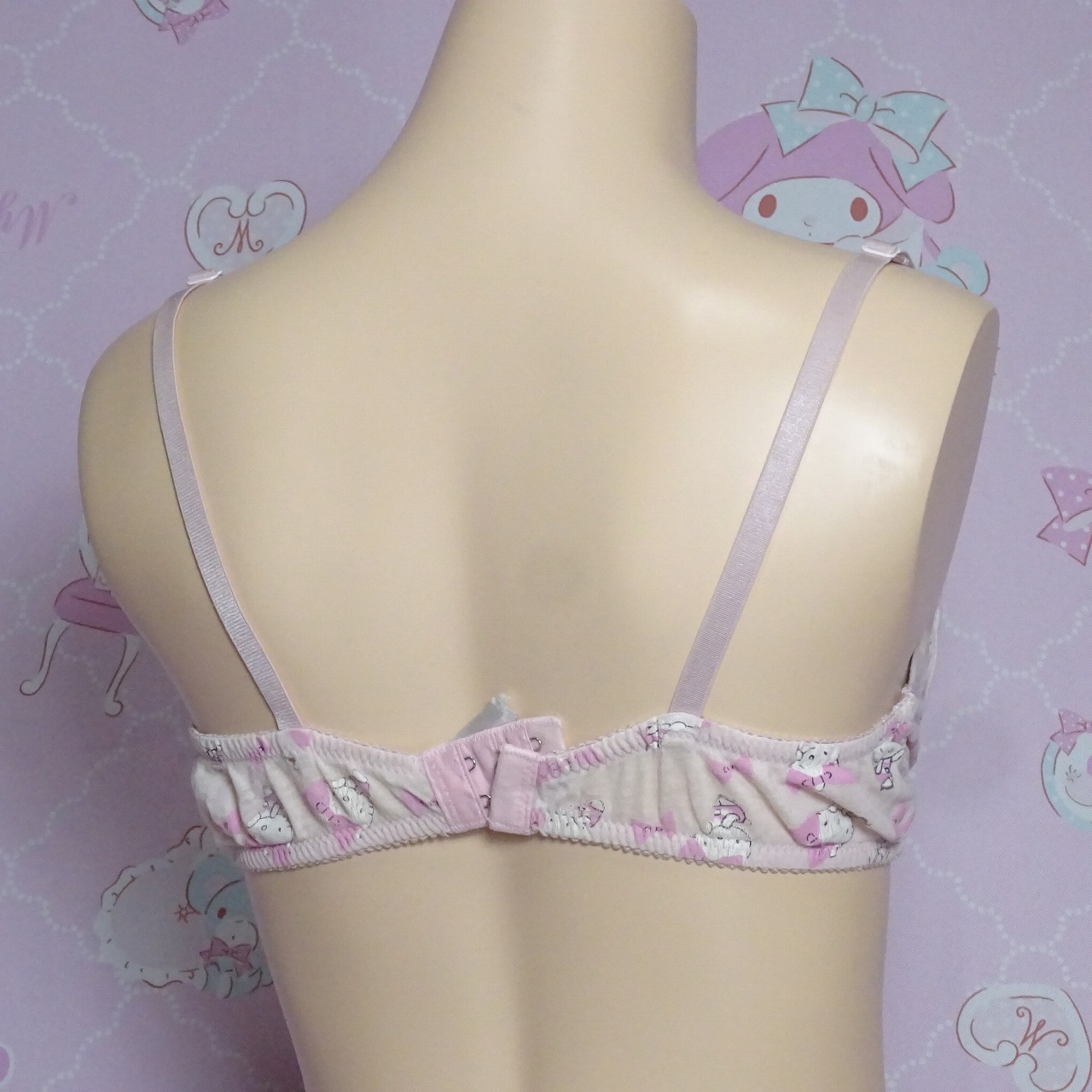 Z4225☆HelloKitty☆ティーンズブラ☆Mサイズ☆女の子 - 画像 (2)