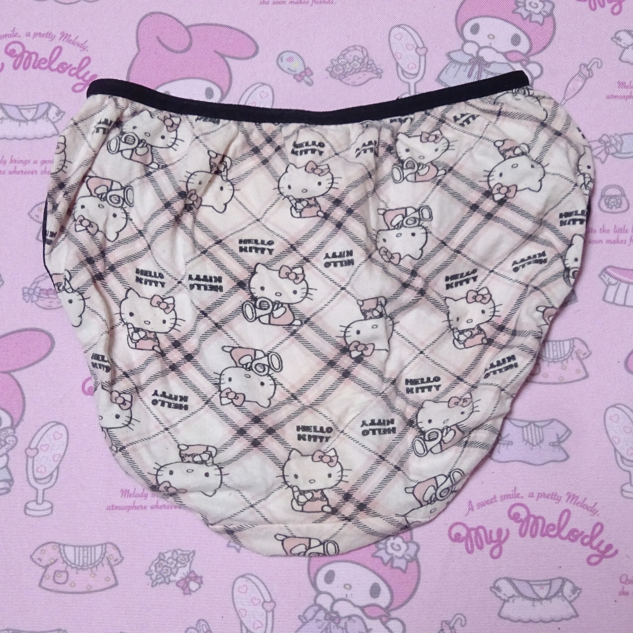 7661☆Hallokitty☆Mサイズ☆ コットン ジュニア ショーツ - 画像 (3)