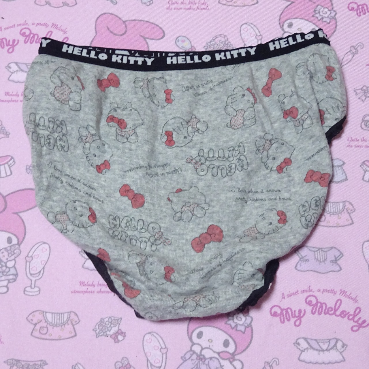 7715☆HelloKitty☆160サイズ☆コットン ジュニア ショーツ - 画像 (2)