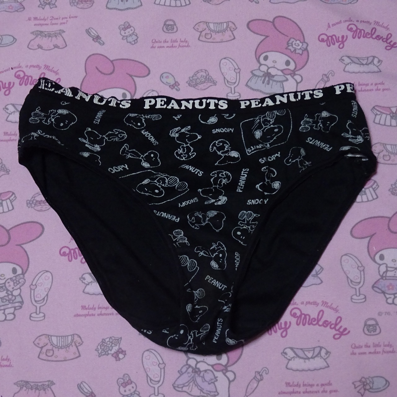 7751☆SNOOPY☆Mサイズ☆コットン ジュニア ショーツ - 画像 (3)