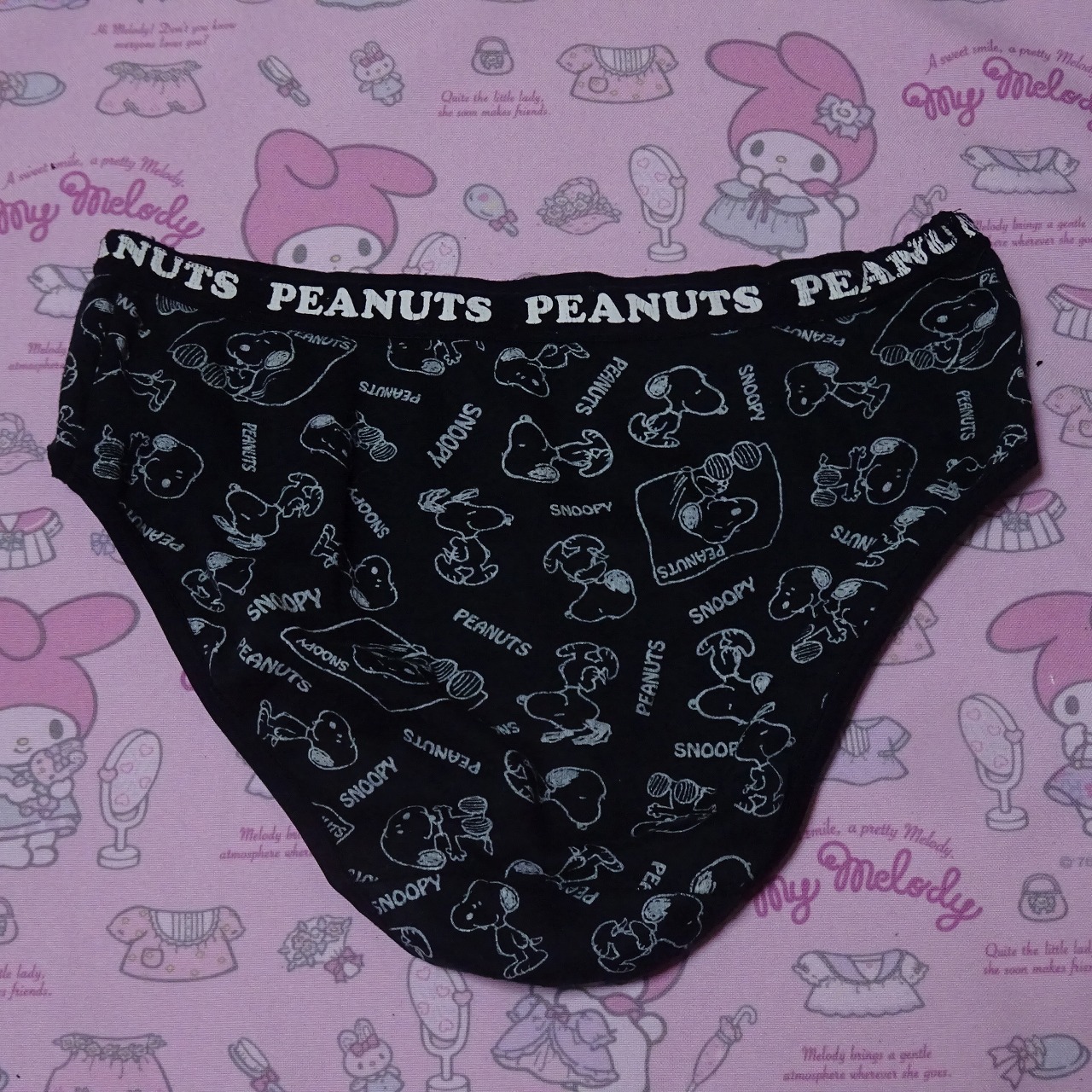 7751☆SNOOPY☆Mサイズ☆コットン ジュニア ショーツ - 画像 (2)