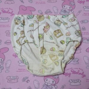 8016☆希少130サイズ☆すみっコぐらし ジュニアショーツ コットン 綿100％ 当時物 レトロ 廃盤モデル 古着 質感あり