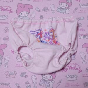 8062☆HUGっと！プリキュア 120サイズ ジュニアショーツ コットン 綿100％ 15周年記念 当時物 レトロ 古着 質感あり