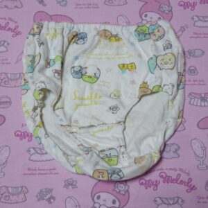 8067☆激レア140サイズ☆すみっコぐらし ジュニアショーツ コットン 綿100％ 総柄デザイン ファンシー 当時物 レトロ 古着 質感あり