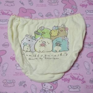 8075☆希少130サイズ☆すみっコぐらし ジュニアショーツ コットン 綿100％ サンリオ系 ファンシー 当時物 レトロ 古着 質感あり