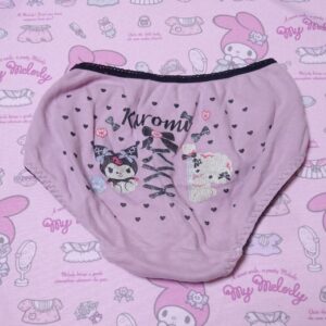 8120☆クロミちゃん 120サイズ ジュニアショーツ コットン 綿100％ サンリオ ファンシー 当時物 レトロ 古着 質感あり