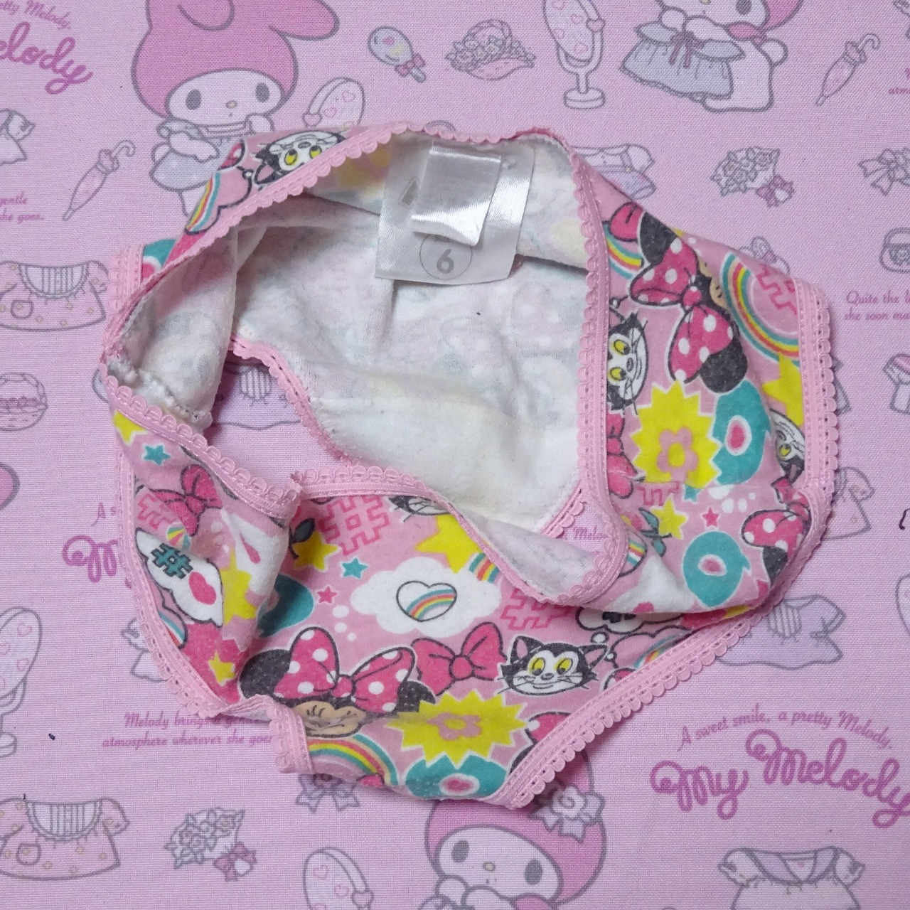 8209☆サイズ6☆コットン ジュニア ショーツ - 画像 (2)