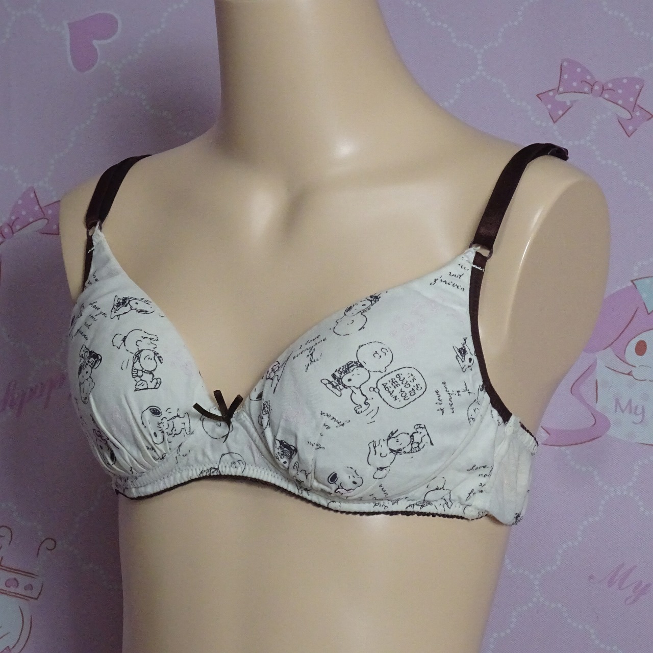 8506☆SNOOPY☆ティーンズブラ☆Mサイズ☆女の子