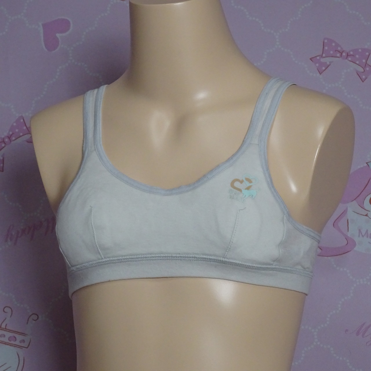 8493☆ティーンズスポーツブラ☆A60サイズ☆女の子