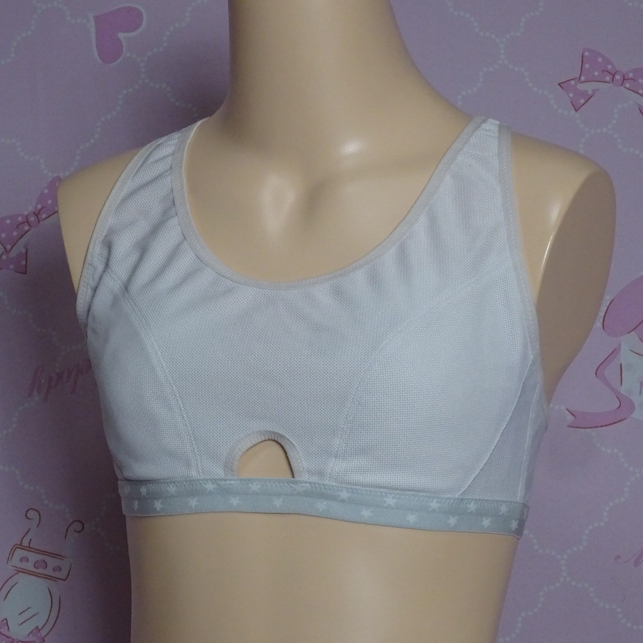 8491☆Wing☆記名あり☆ティーンズスポーツブラ☆CD(L)サイズ☆女の子