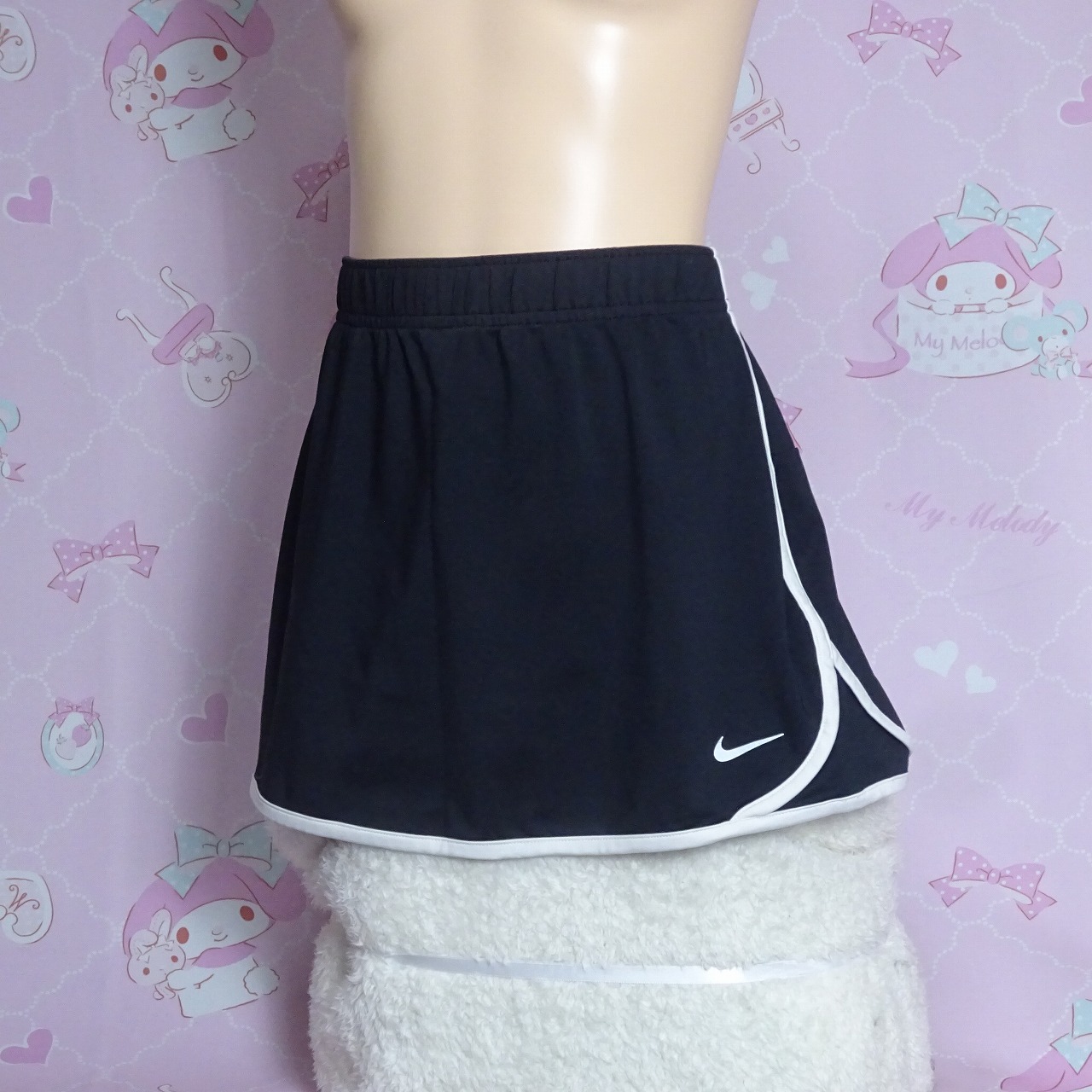 Z4319☆スコート NIKE 160 Mサイズ テニススコート 中古