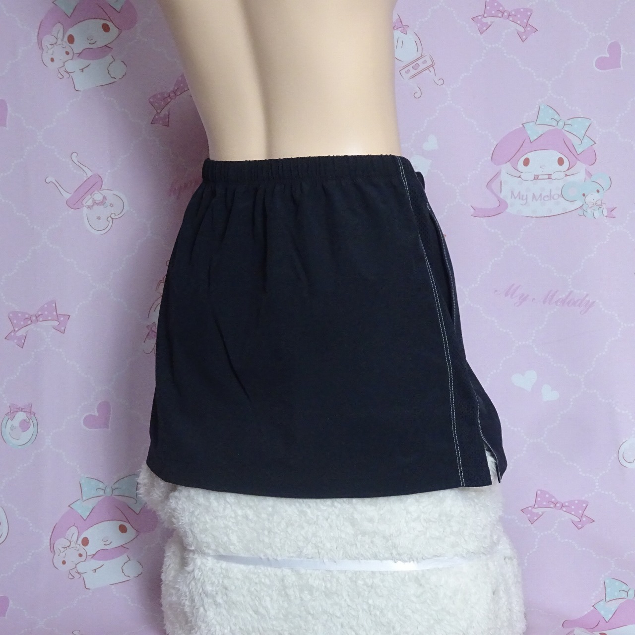 Z4320☆スコート ellesse Mサイズ テニススコート 中古 - 画像 (2)