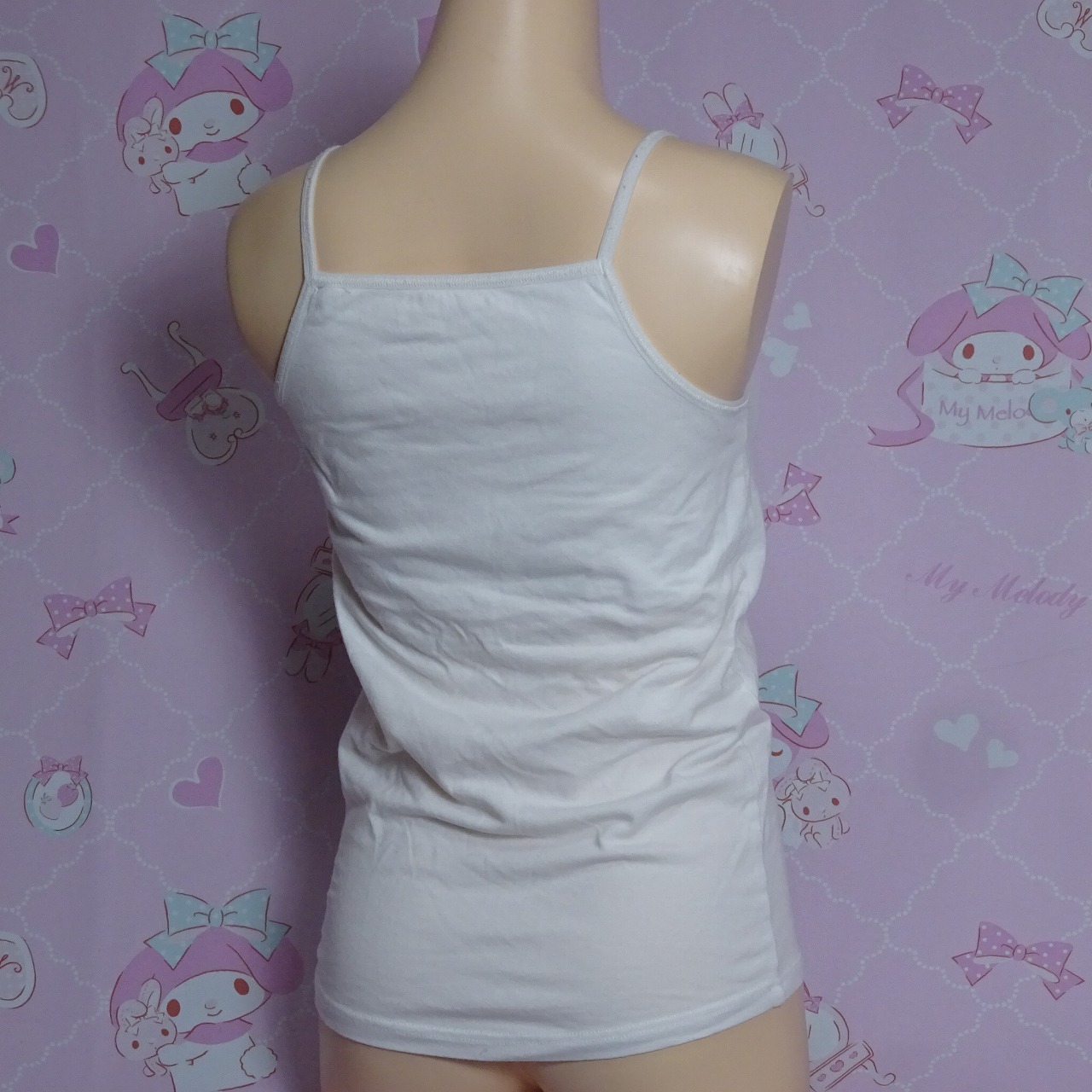 Z4328☆ティーンズアンダーウェア 150サイズ キャミソール 中古 - 画像 (2)