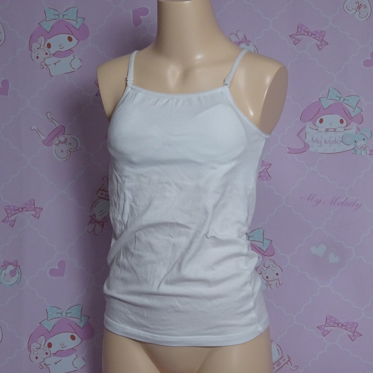 Z4328☆ティーンズアンダーウェア 150サイズ キャミソール 中古