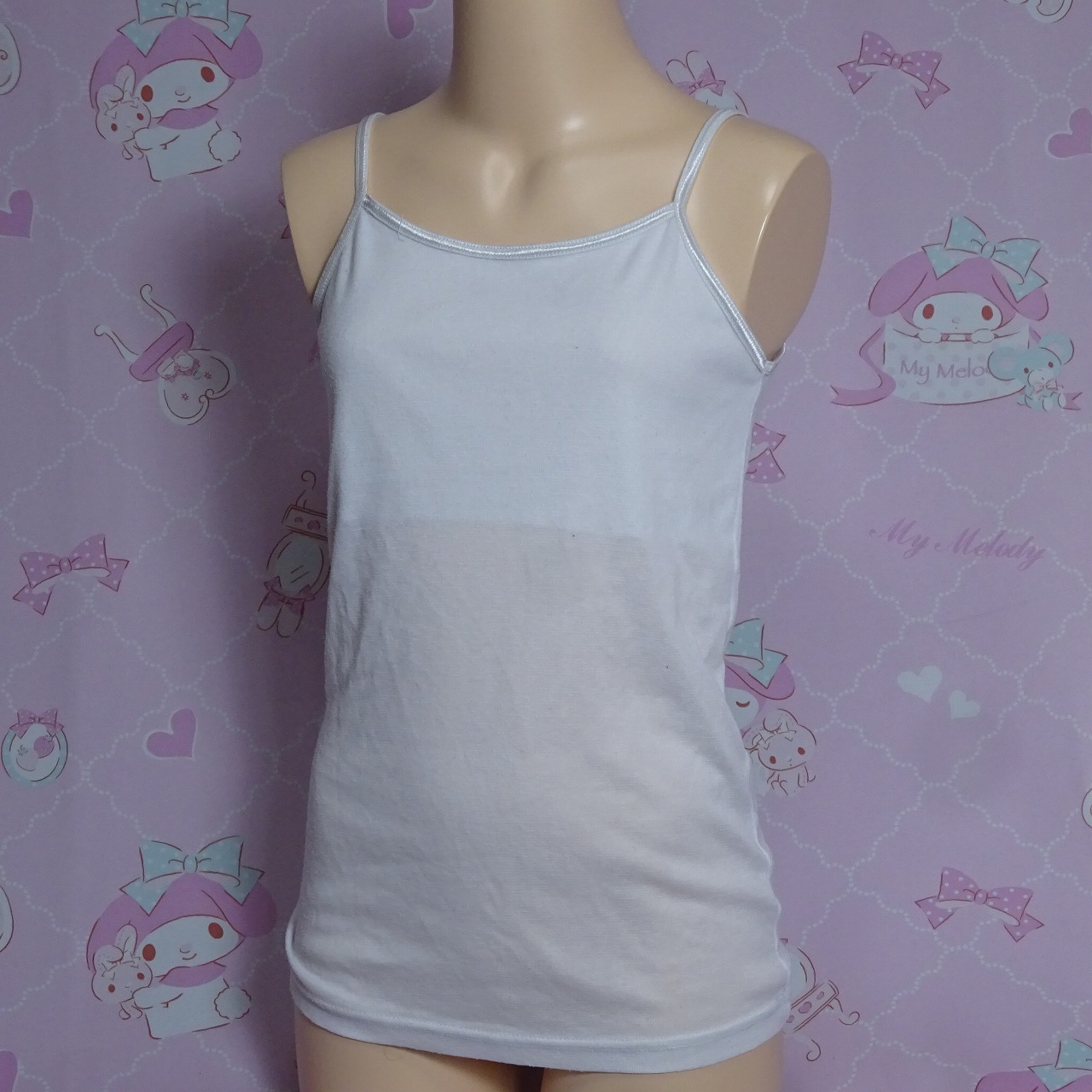 Z4329☆ティーンズアンダーウェア 150サイズ キャミソール 中古