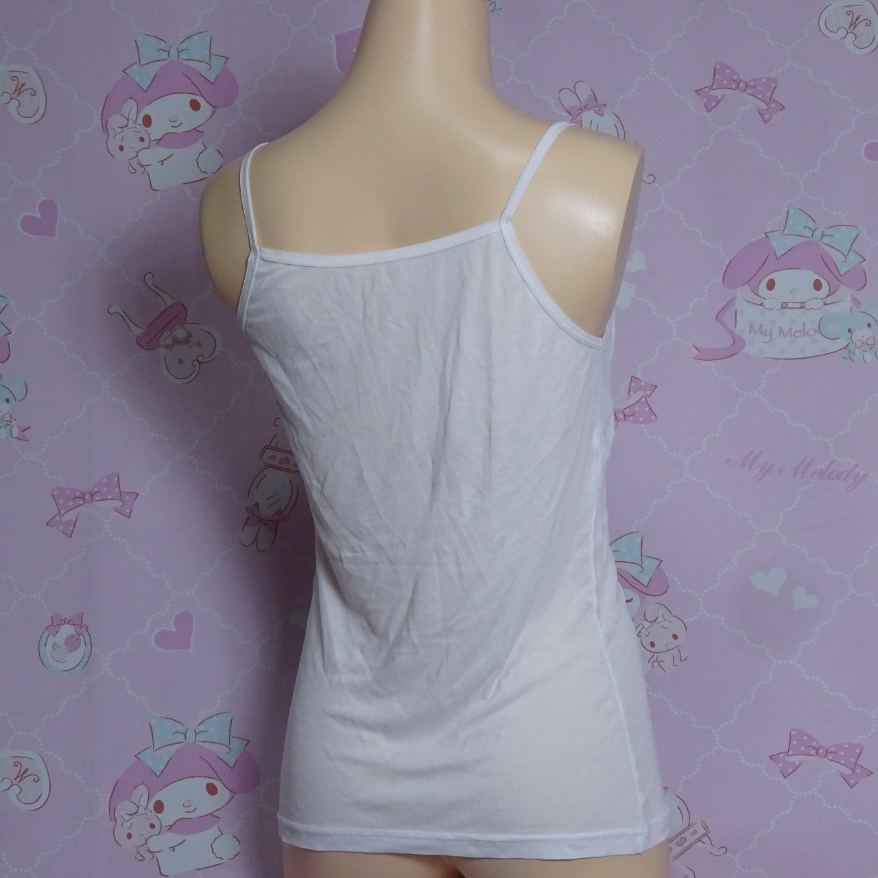 Z4331☆ティーンズアンダーウェア 160サイズ キャミソール 中古 - 画像 (2)