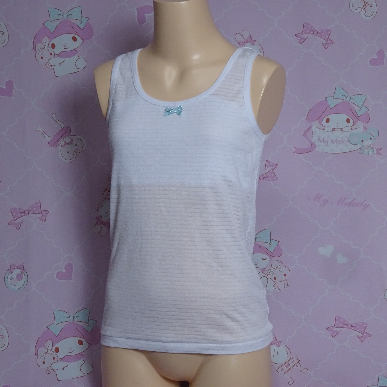 Z4333☆ティーンズアンダーウェア 160サイズ タンクトップ 中古