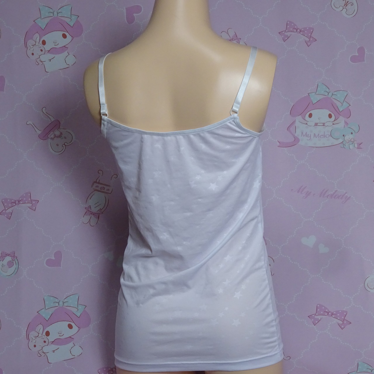 Z4338☆ティーンズアンダーウェア 165サイズ キャミソール 中古 - 画像 (2)