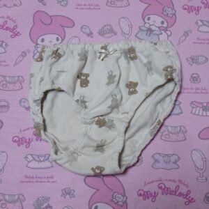 8662☆記名あり １００サイズ  ジャンク☆ コットン　ジュニア　ショーツ