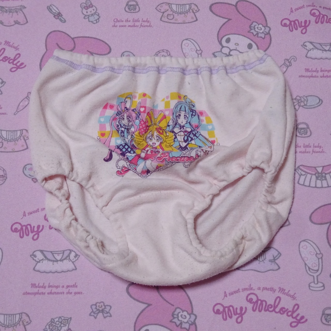 8691☆記名あり プリキュア 120サイズ☆コットン ジュニア ショーツ