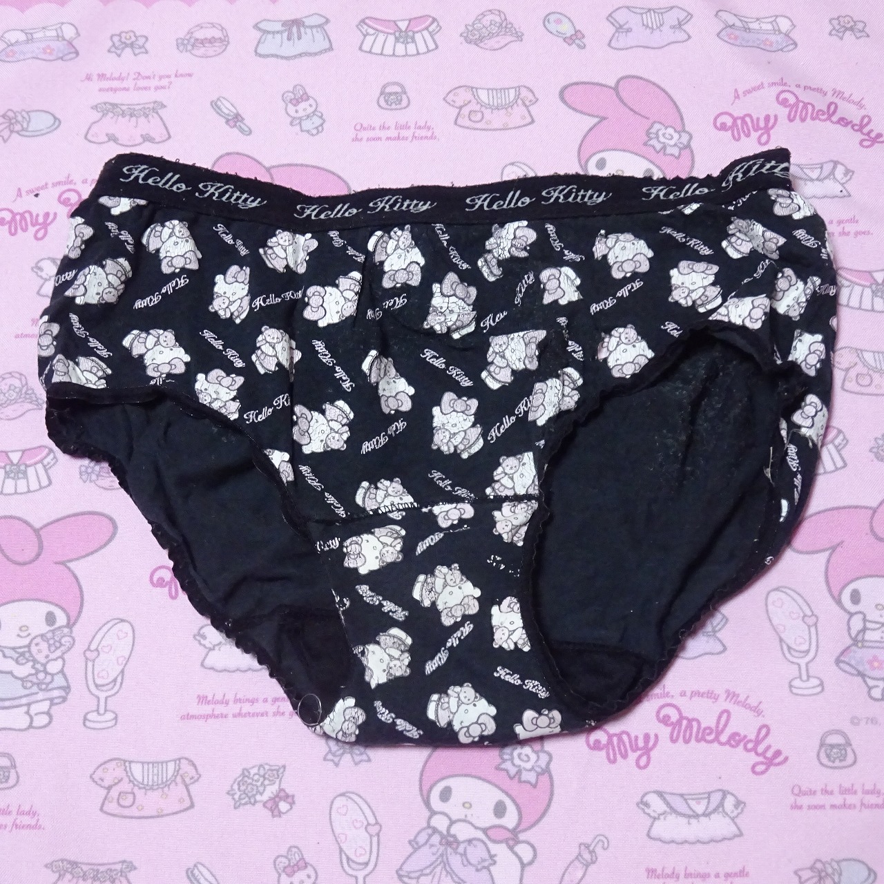 8710☆HelloKitty Lサイズ☆コットン ジュニア ショーツ