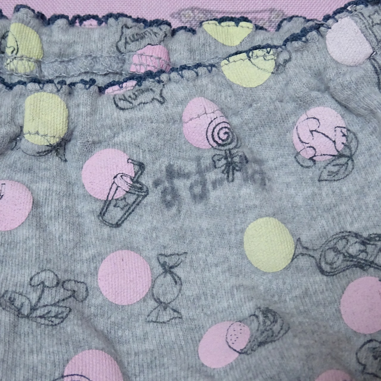 8713☆記名あり 110サイズ☆コットン ジュニア ショーツ - 画像 (4)