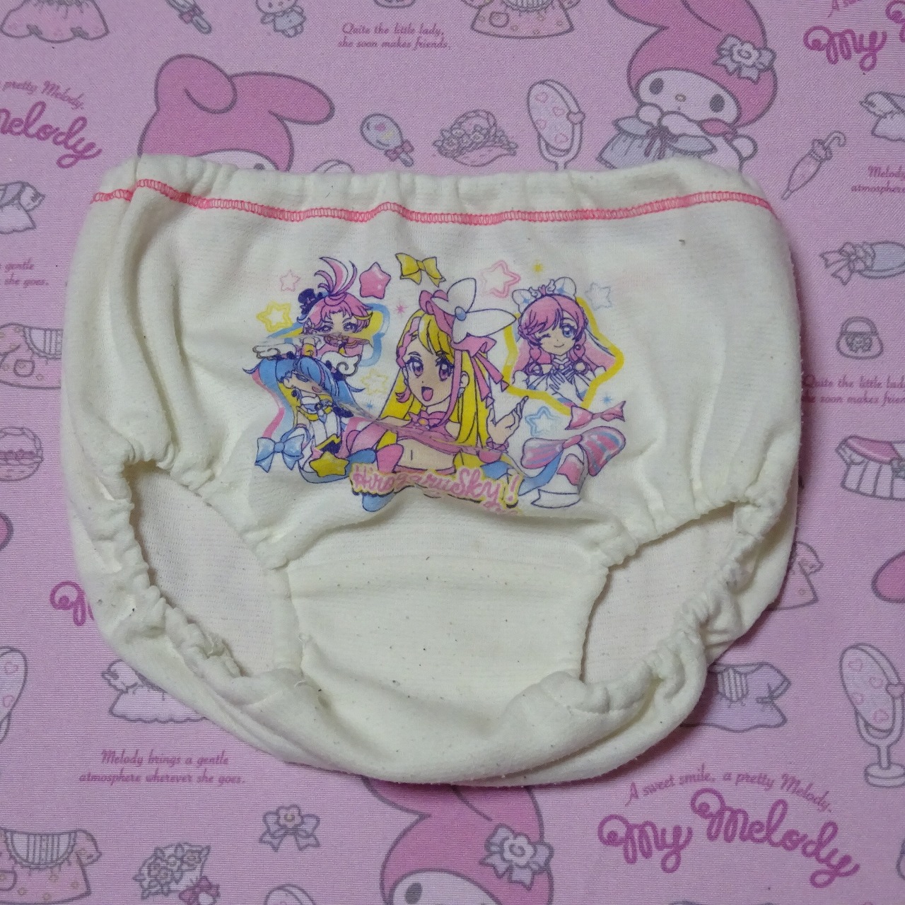 8736☆記名あり プリキュア 110サイズ☆コットン ジュニア ショーツ