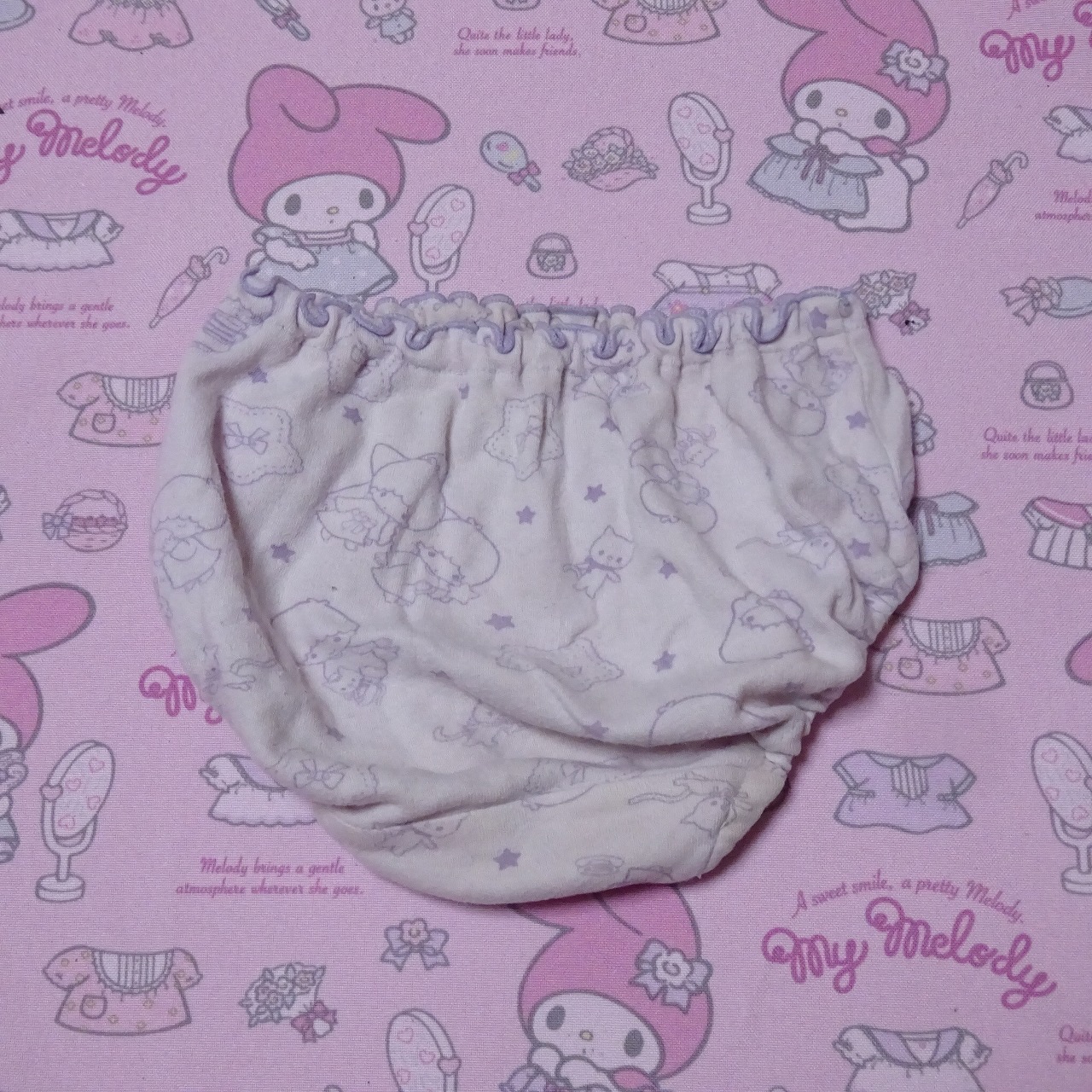 8747☆little twin stars 100サイズ☆コットン ジュニア ショーツ - 画像 (3)