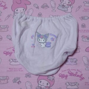 8749☆記名あり クロミちゃん 110サイズ☆コットン　ジュニア　ショーツ