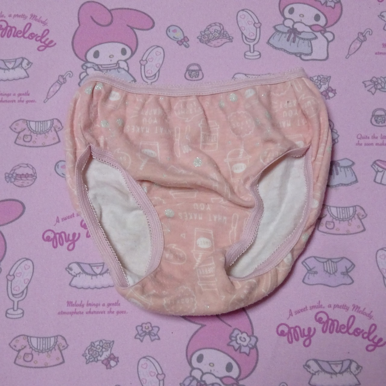 8767☆記名あり 100サイズ☆コットン ジュニア ショーツ