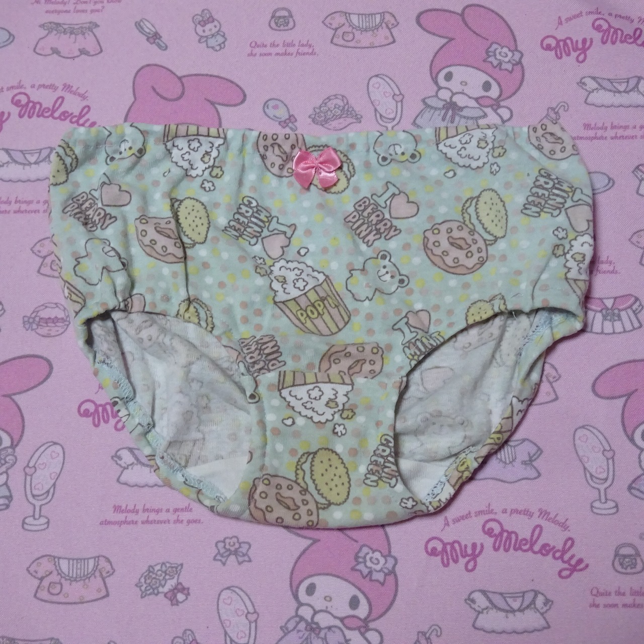 8769☆記名あり 110サイズ☆コットン ジュニア ショーツ