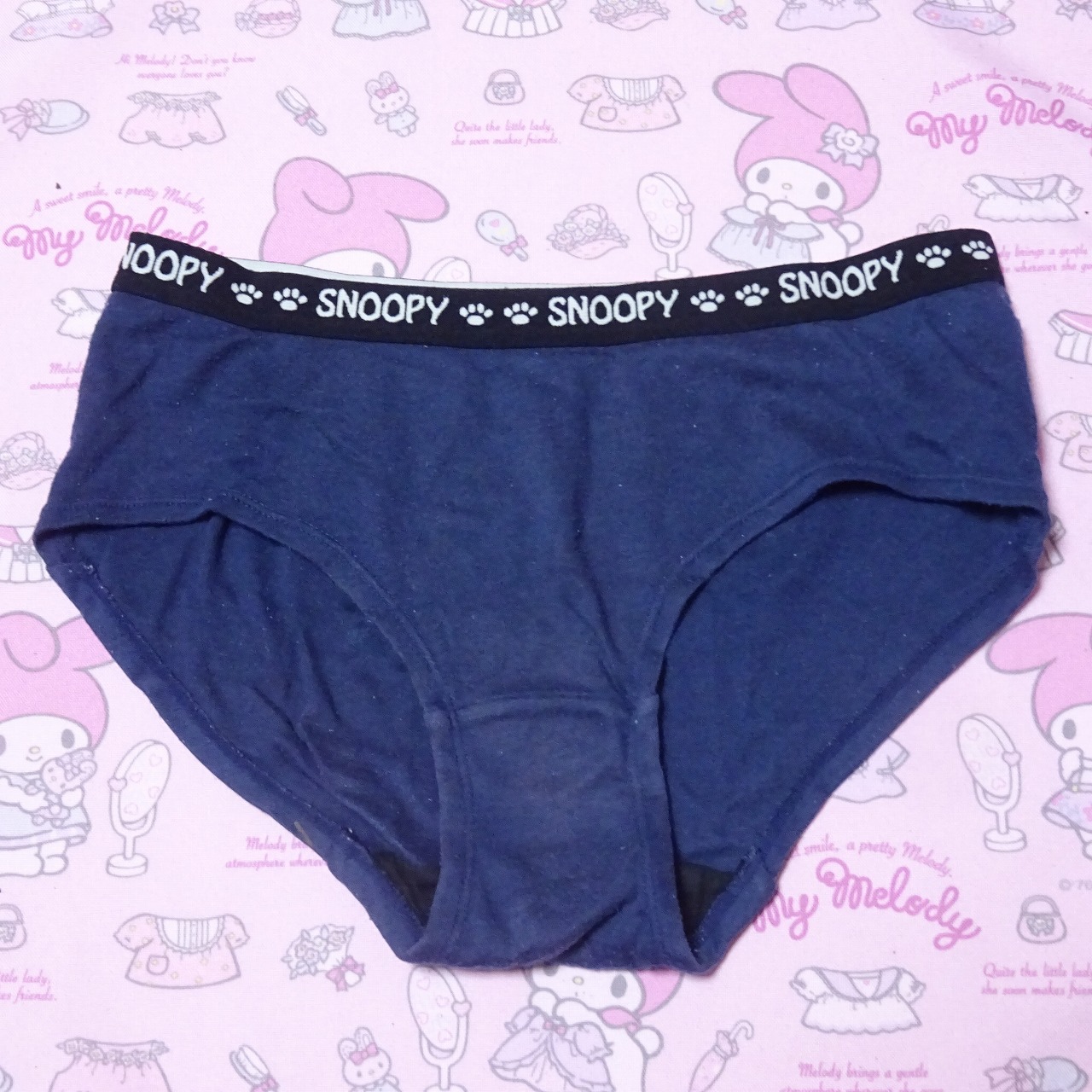 8775☆SNOOPY Mサイズ ☆コットン ジュニア ショーツ - 画像 (2)