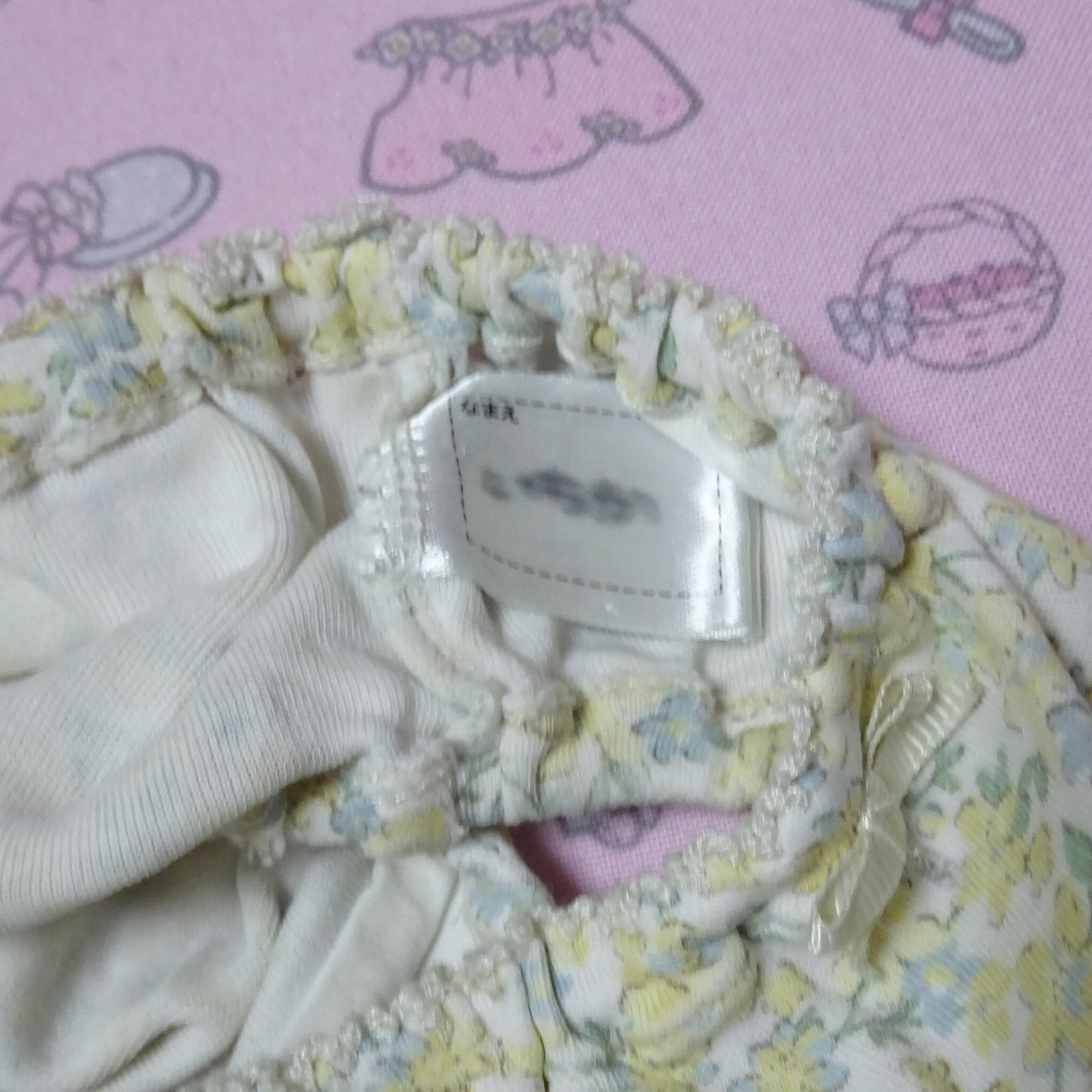 8787☆記名あり 100サイズ ☆コットン ジュニア ショーツ - 画像 (3)